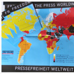 Weltkarte zur Pressefreiheit