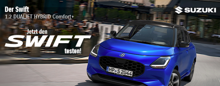 Suzuki Swift Probefahrt