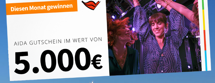 Win AIDA-Gutscheine